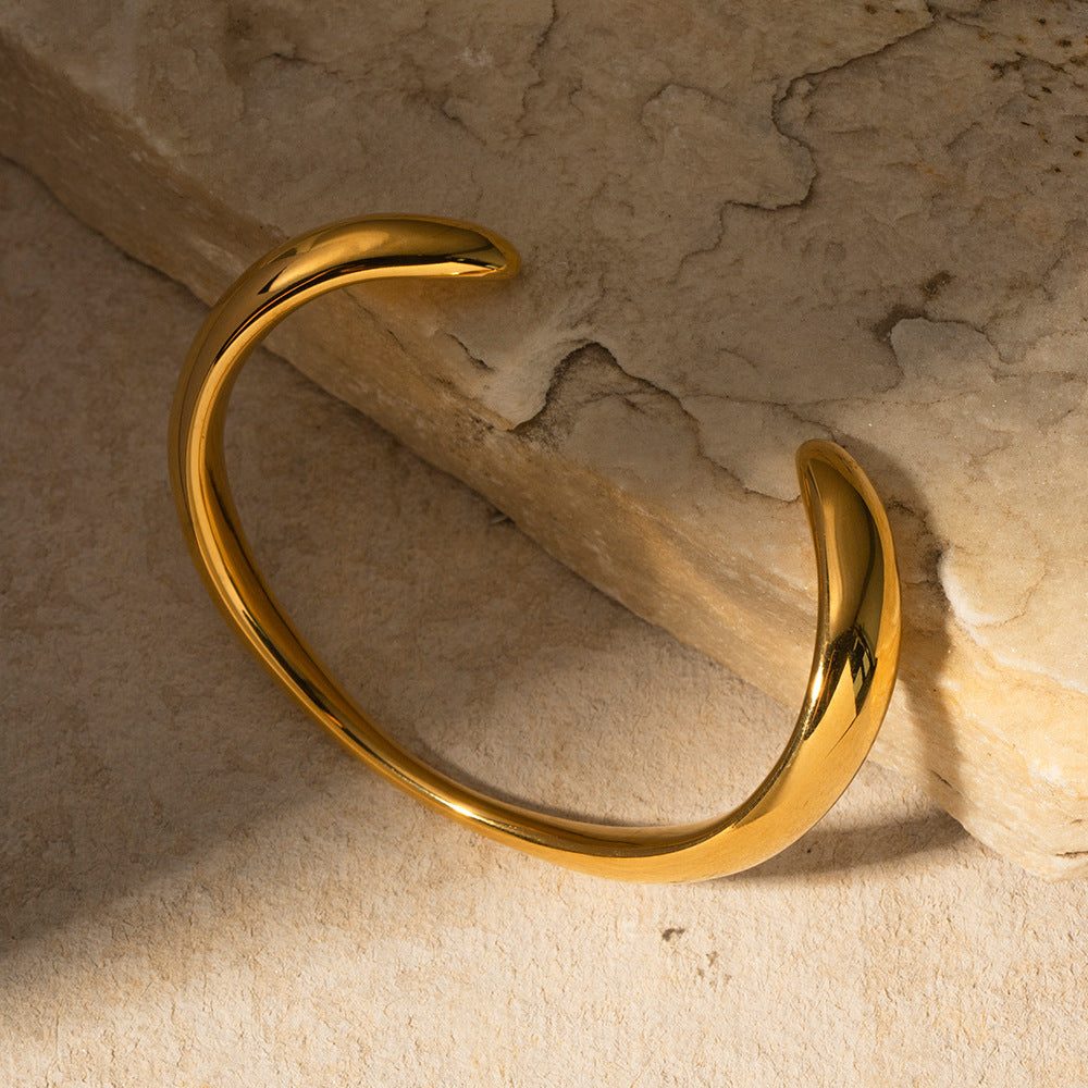 Bracelete Aberto com Pérolas – foto 2