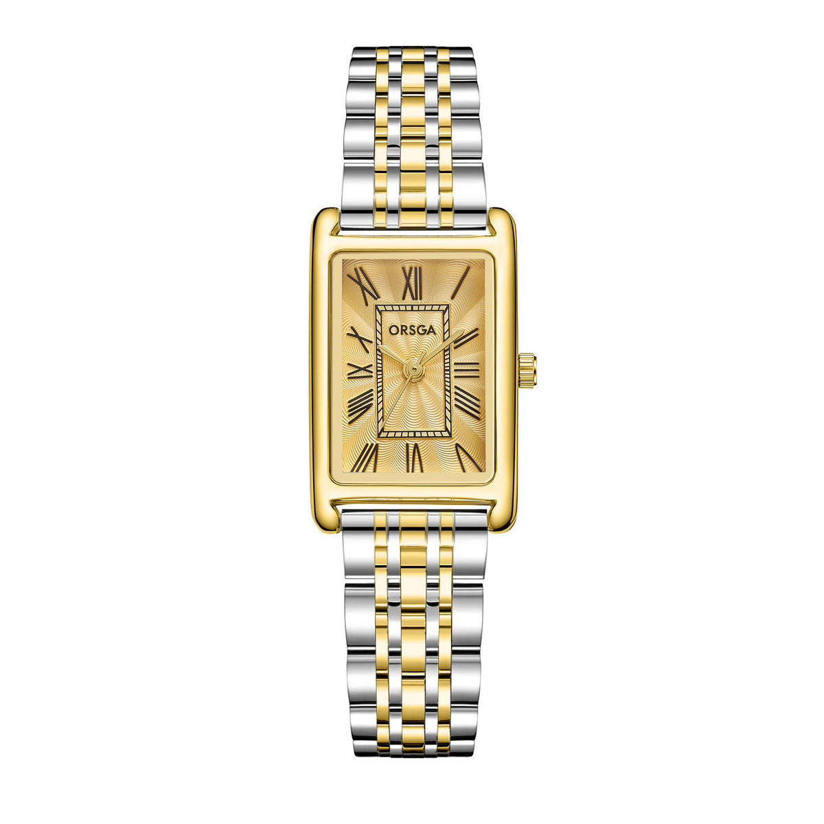 Relógio Quadrado Dourado Feminino – foto 6