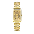 Relógio Quadrado Dourado Feminino – foto 4