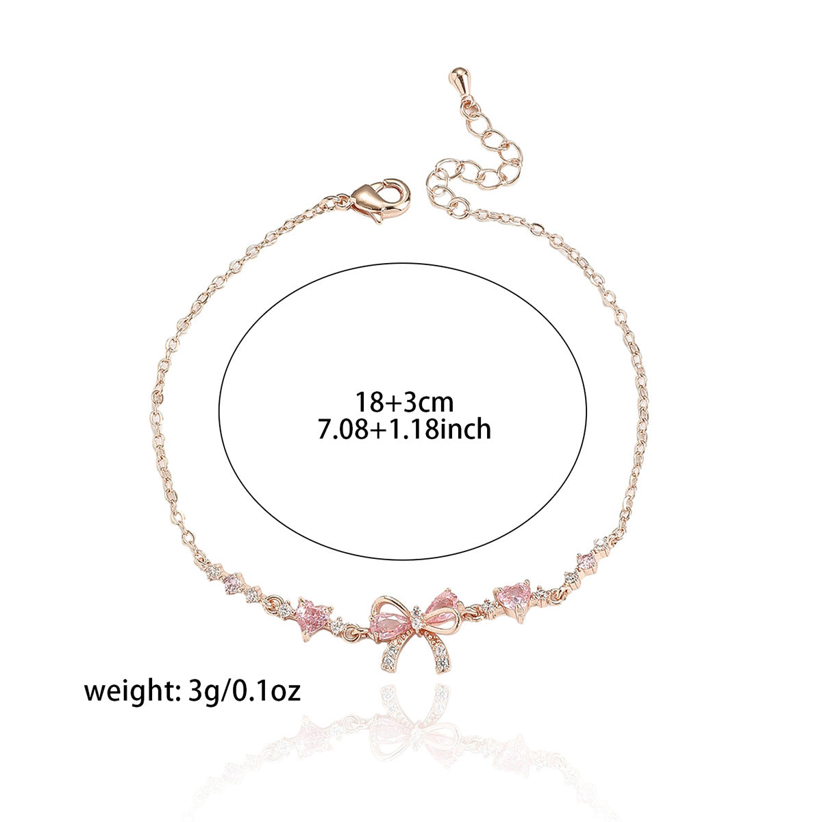 Pulseira Laço com Zircónias – foto 5