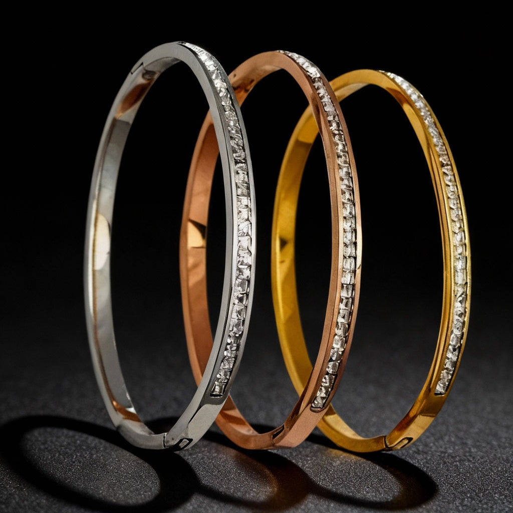 Bracelete com Fila de Zircónias – foto 4