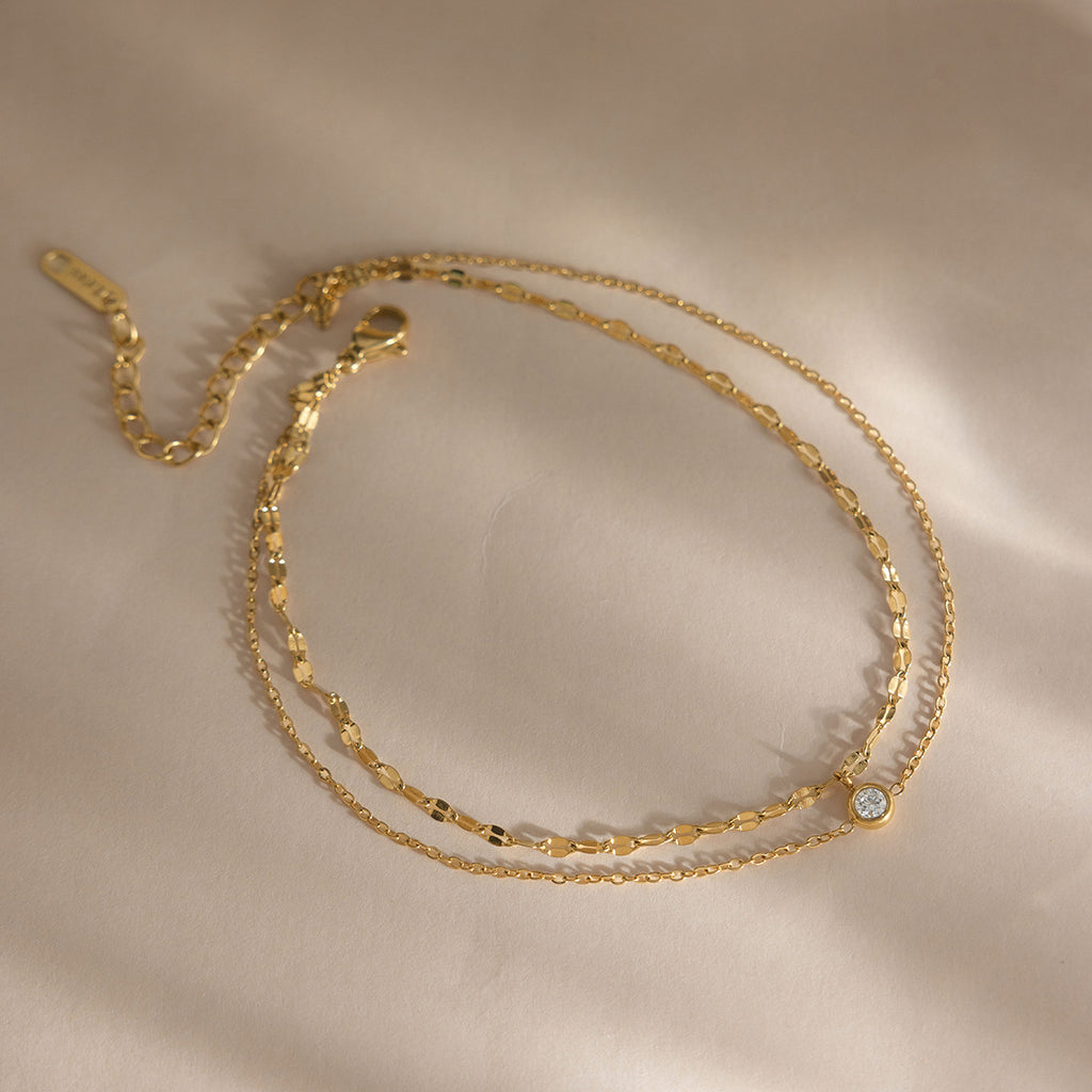 Tornozeleira Dupla com Zircónia – Atelier 21