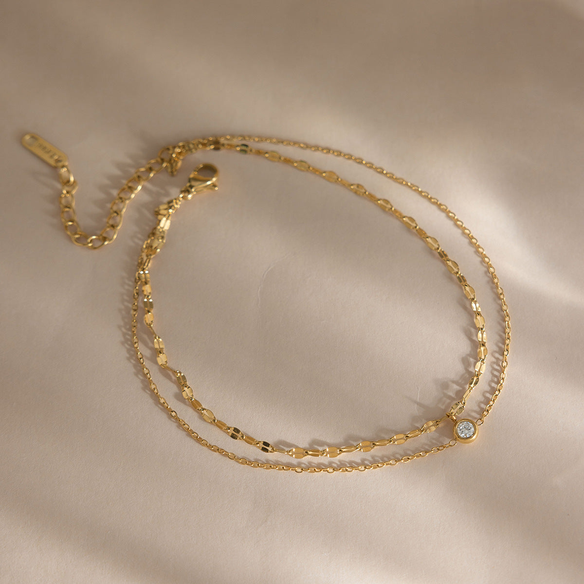 Tornozeleira Dupla com Zircónia – Atelier 21