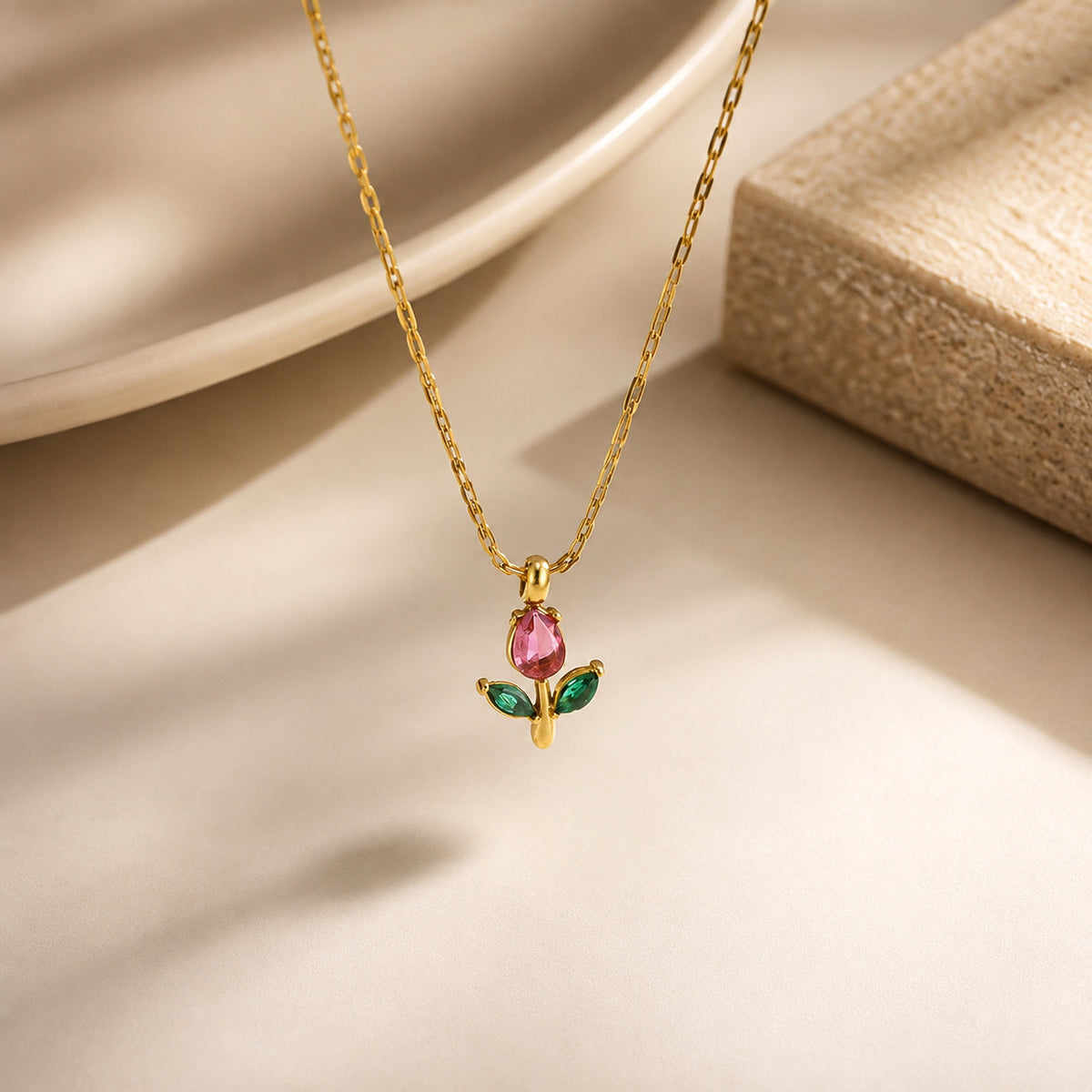 Colar Tulipa Delicado – foto 4