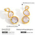 Brincos Pendentes Gota de Zircónia – foto 6