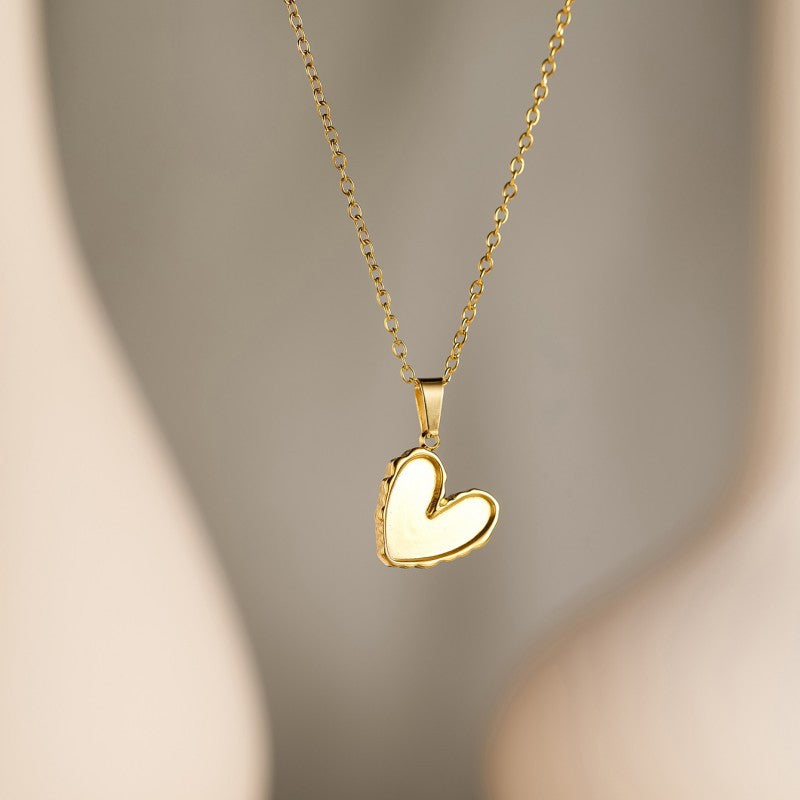 Colar Dourado com Pendente (Flores, Corações, Sol) – foto 7
