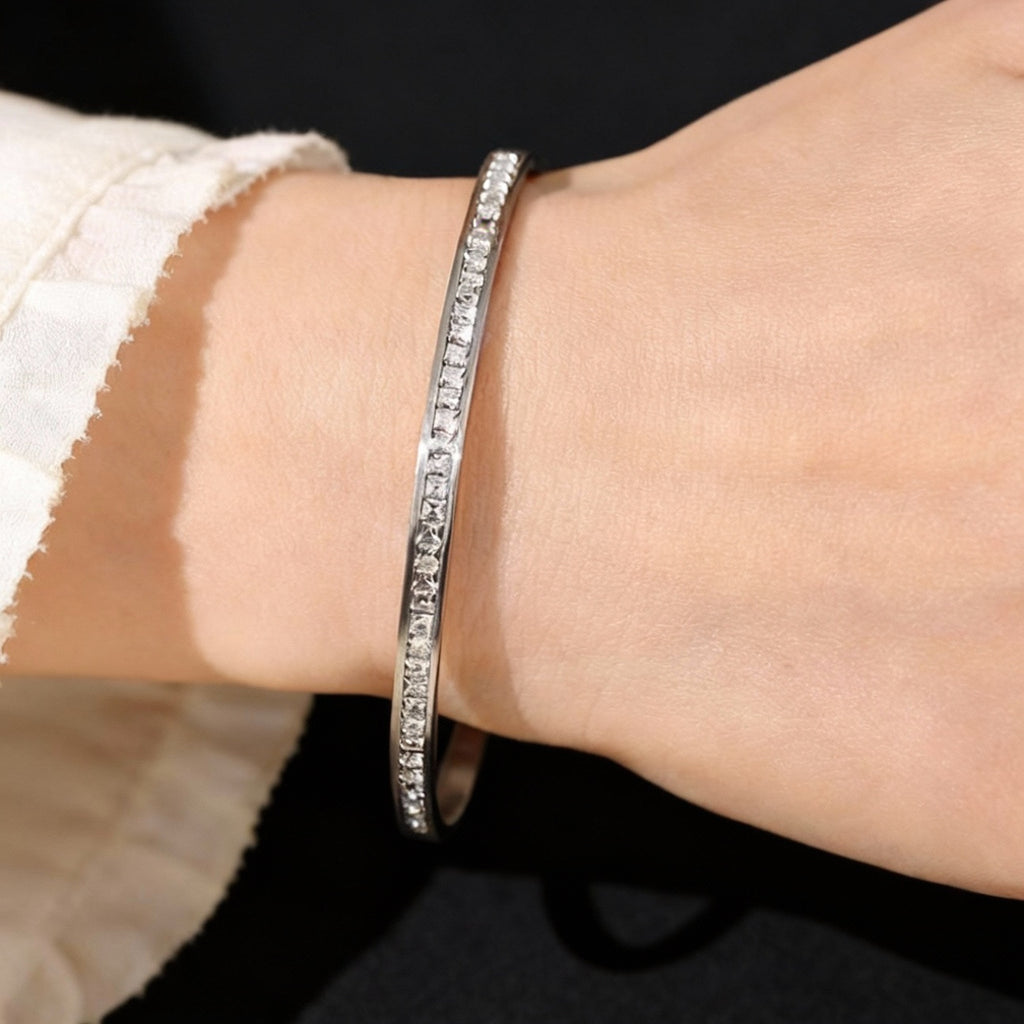 Bracelete com Fila de Zircónias – foto 7