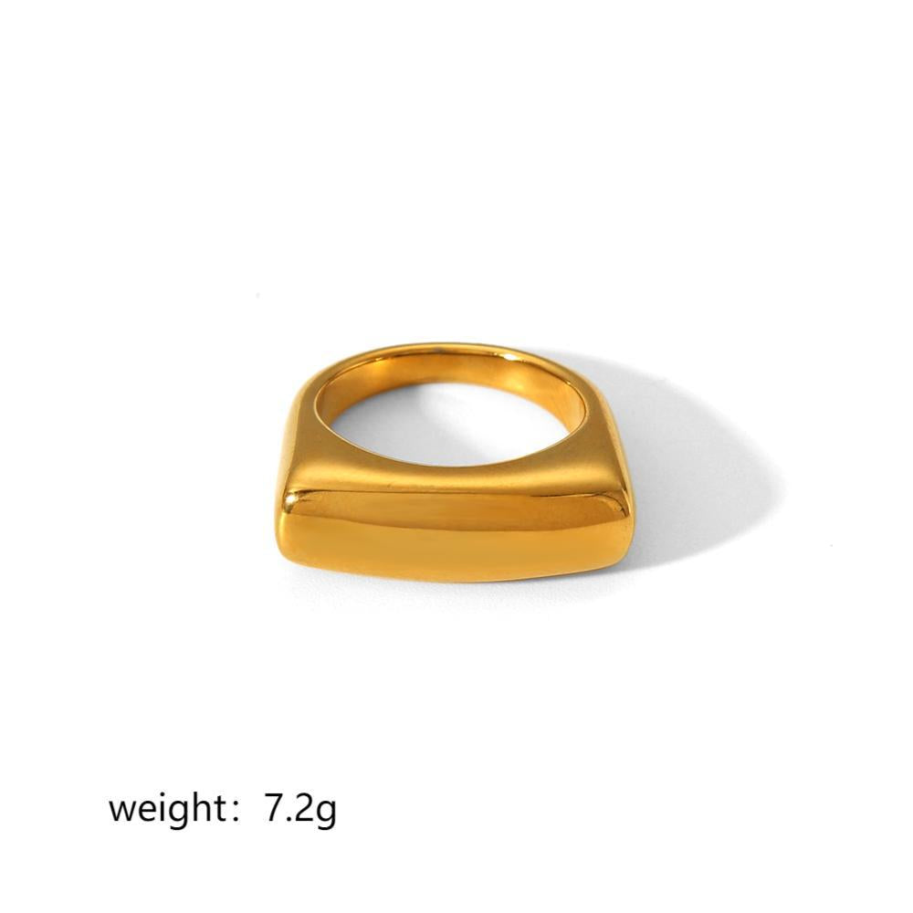 Anel Dourado Statement – Laço e Modelos Orgânicos – foto 10