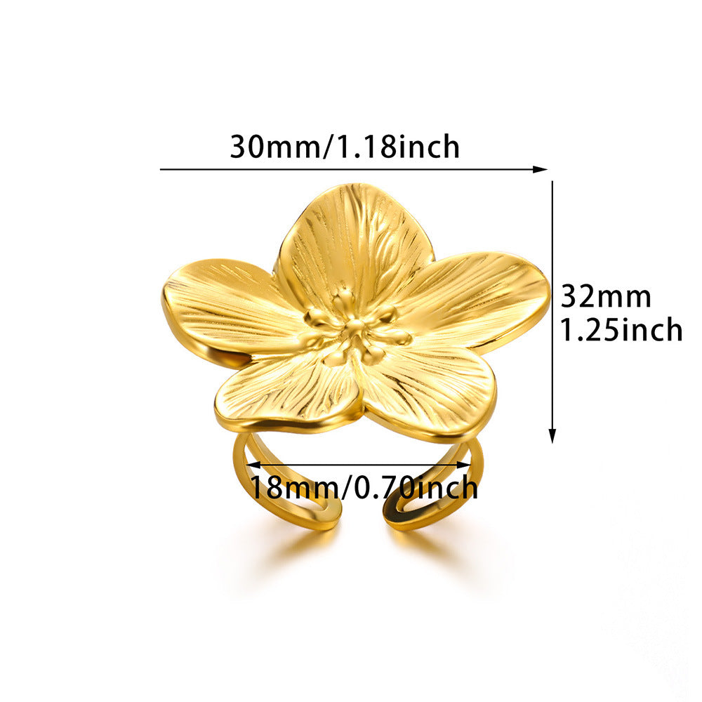 Anel Floral Vintage – foto 6