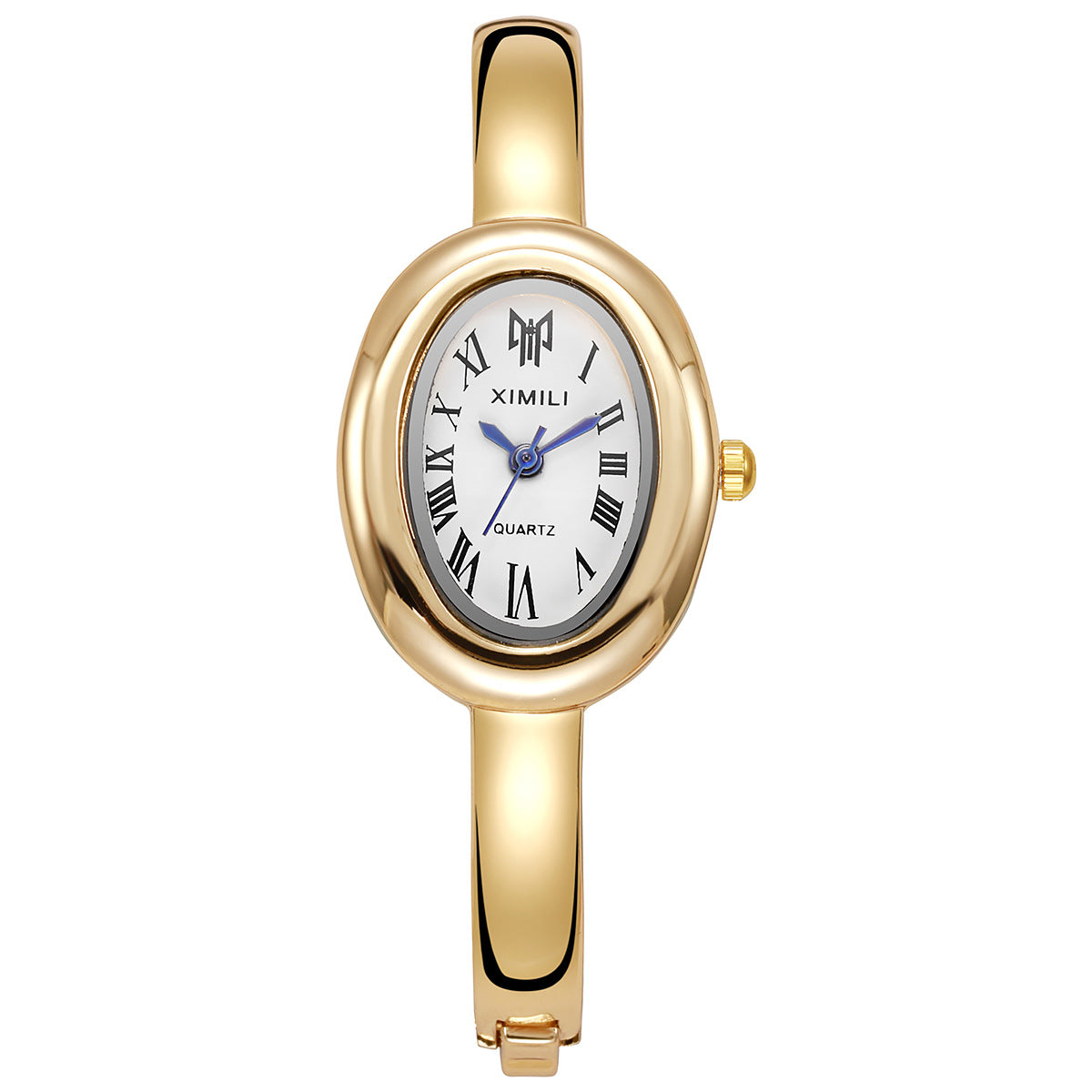 Relógio Oval Elegante em Aço – foto 4