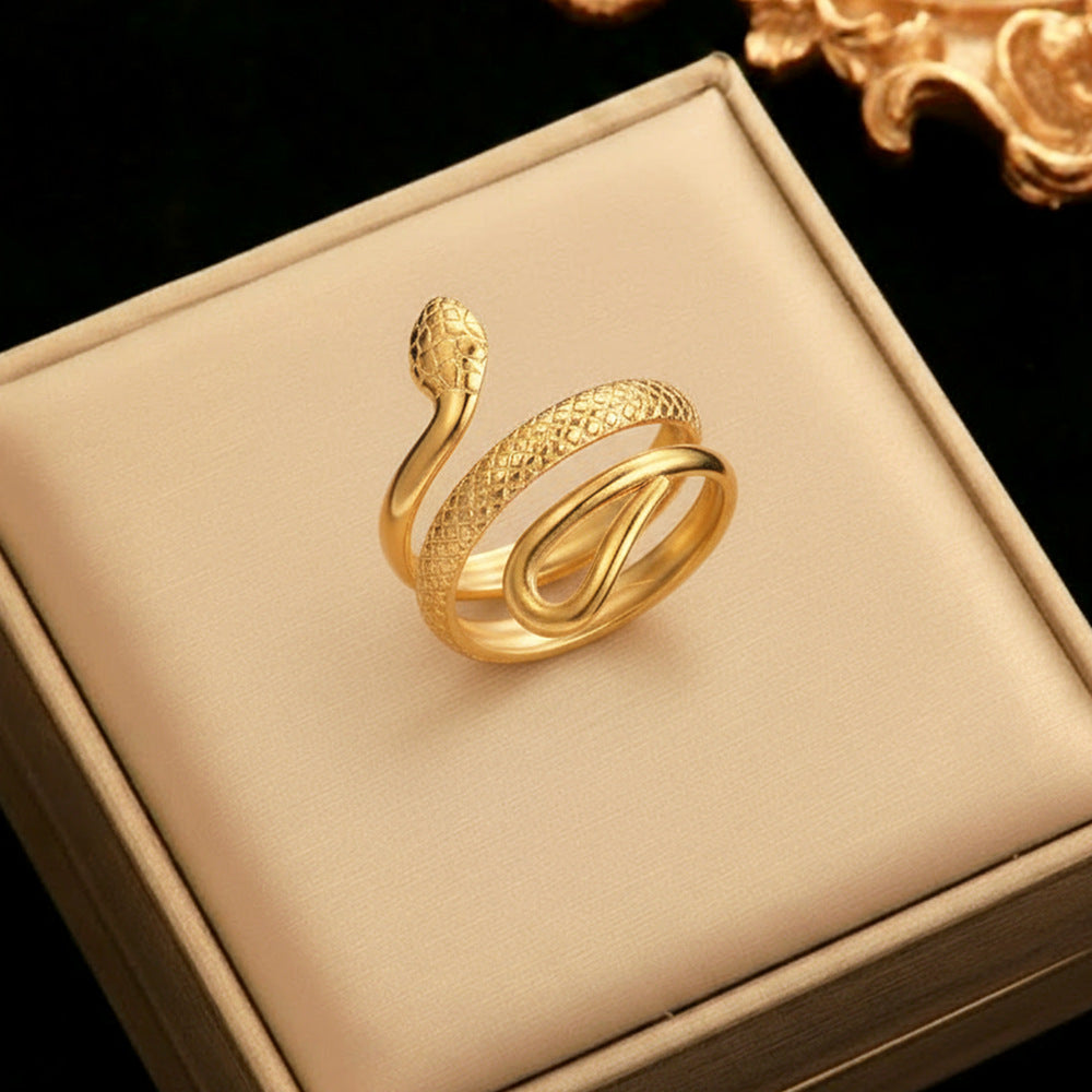 Anel Serpente Aberto – foto 6
