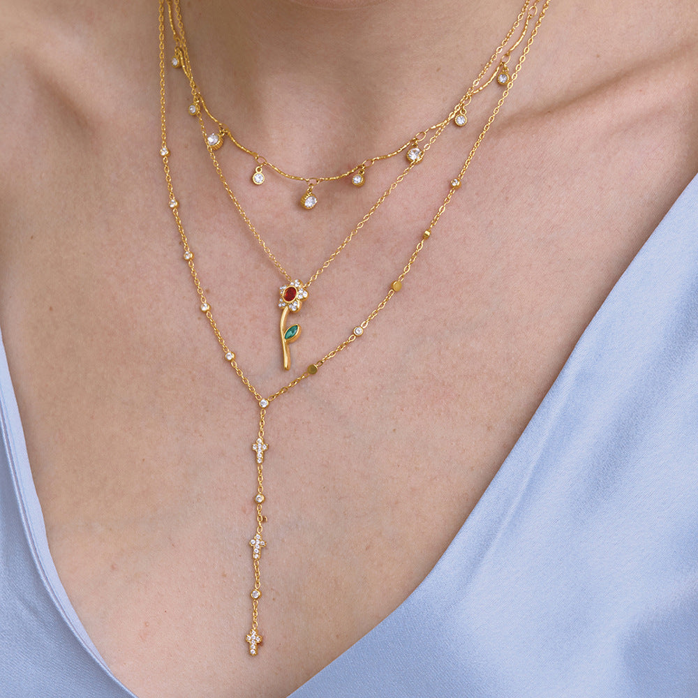 Colar Dourado Delicado – foto 3