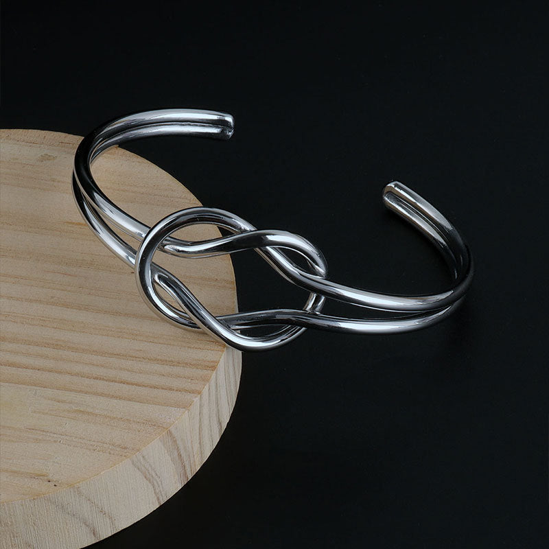 Bracelete Torcido com Nó – foto 2