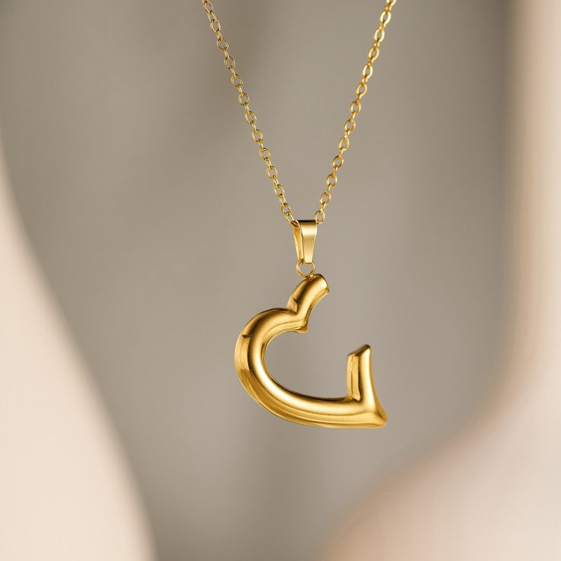 Colar Dourado com Pendente (Flores, Corações, Sol) – foto 8