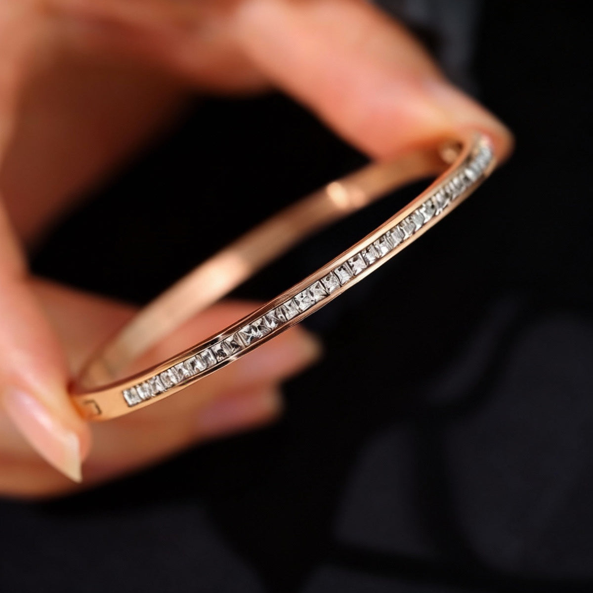 Bracelete com Fila de Zircónias – foto 3